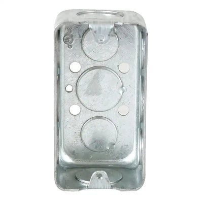 Caja EMT rectangular liviana 0.70 mm (KO 1/2" y 3/4")