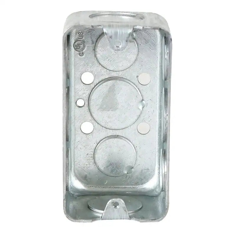 Caja EMT rectangular liviana 0.70 mm (KO 1/2" y 3/4")
