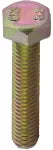 Tornillo hexagonal milimetrico 8 x 50 P1.25 (10 por paquete)
