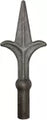 Punta lanza francesa 68 x 160 mm (16 mm) hierro forjado decorativo para rejas 126/B/2