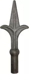 Punta lanza francesa 68 x 160 mm (16 mm) hierro forjado decorativo para rejas 126/B/2