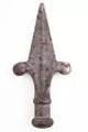 Punta lanza francesa pequeña 120 mm (22 mm) hierro forjado decorativo para rejas 726/6