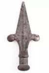 Punta lanza francesa pequeña 120 mm (22 mm) hierro forjado decorativo para rejas 726/6
