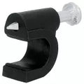 Grapa aislante para cable coaxial negra 6 mm Volteck GCO-6N / (20 por paquete)