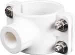 Silleta PVC SCH40 con rosca 12 x 100 mm (1/2" x 4")