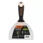 Espatula flexible 150 mm (6”) de acero inoxidable Truper Expert ET-6FX / 15854