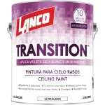 Pintura acrilica mate para techo Transition galon Lanco TS368-4 (blanco)