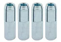 Espander metalico conico HDI 1/4" x 3/8" x 25 mm (4 por paquete)