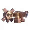 Accesorio de bronce para caja de medidor de agua 1/2"