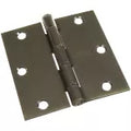 Bisagra de puerta 512 4" laton antiguo National Hardware N176-651