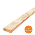Regla de pino seco cepillado 1" x 4" (19 x 90 mm) x 3.2 metros