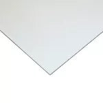 Lamina esmaltada lisa blanca (#26) 0.91 x 1.83 metros Metalco