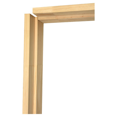 Marco de pino de seguridad para puerta 1-1/2" x 4"
