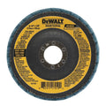 Disco abrasivo flap metal 4-1/2" x 22.2 mm grano 80 Dewalt DW8309-BR