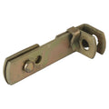 Aldaba soldable reforzada galvanizada 8" x 1-1/2" x 1/8" Grossor 100100