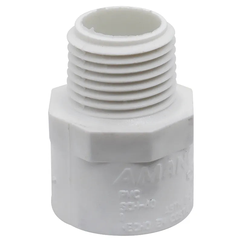 Adaptador potable macho PVC SCH40 25 mm (1")
