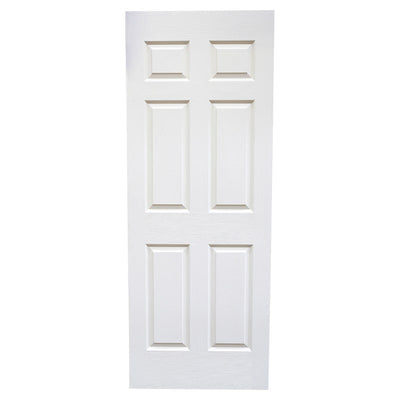 Puerta colonial 6 paneles 80 x 210 cm