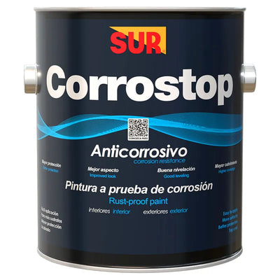 Pintura anticorrosiva Corrostop 9000 cuarto Sur  (gris claro)