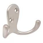 Percha doble 70 mm niquel satinado Hermex PEPU-24 / 43911