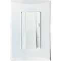 Dimmer deslizable 3 vias 600W 110V con interruptor blanco Plata Eagle 1025-W