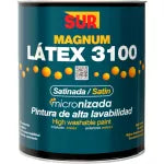 Pintura satinada Latex 3100 cuarto Sur 0310094114 (base media)