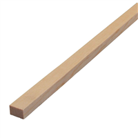 Madera laurel venilla 1" x 1" (largo variable)