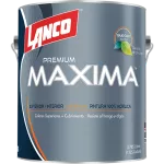 Pintura acrilica satinada Maxima Premium galon Lanco MA762-4 (Base Tinte)