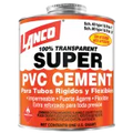 Pegamento transparente Super PVC Cement 1/16 galon Lanco SM244-7