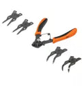 Alicate para anillos de retención 6" con 4 puntas intercambiables Truper PIAN-4 / 17355