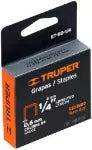 Grapas para ET-50 1/4" Truper ET-50-1/4 / 17965 (1000 por paquete)