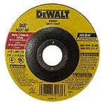Disco de corte abrasivo para acero inoxidable 4-1/2" x 1.2 mm conico Dewalt DW8424
