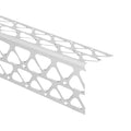 Perfil esquinero plastico para pared de block 2-1/2" x 2-1/2" x 3.05 metros