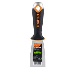 Espatula flexible 50 mm (2”) de acero inoxidable Truper Expert ET-2FX / 15850