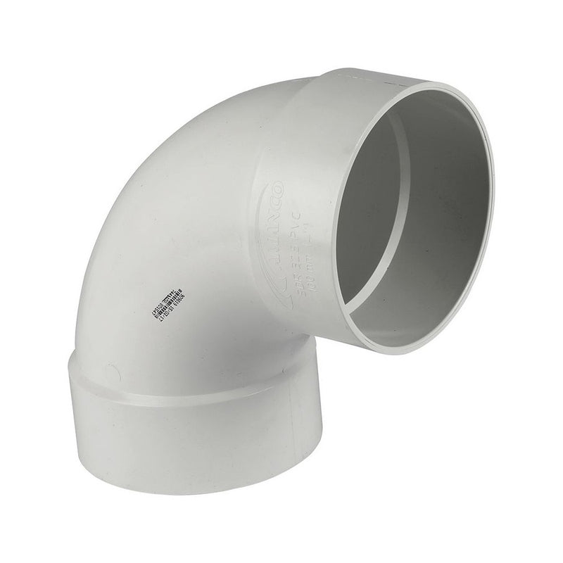 Codo para canoa PVC 90° 75 mm (3")