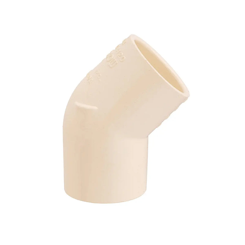 Codo agua caliente 45° CPVC SCH40 18 mm (3/4")
