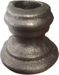 Macolla 45 x 68 mm (16 mm) hierro forjado decorativo para rejas 128/8