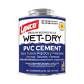 Pegamento PVC agua fria y caliente Wet-Dry azul 1/8