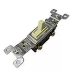 Interruptor sencillo tipo palanca 15A 120-277V marfil Eagle 1301-V