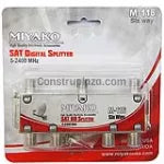 Distribuidor Coaxial CATV Splitter 6 Vias 2300 Mhz