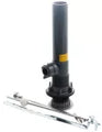 Desagüe para lavatorio 32 x 200 mm (1-1/4" x 8") automático plástico gris