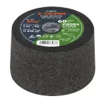Piedra para esmeriladora desbaste en concreto (tapa dulce) 3-5/32” Truper C-1294-PI / 13781 (grano 60)