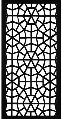 Panel decorativo metalico 1.22 x 2.44 metros (2 mm) enredadera negro Decopanel PCL-1 / 50013625