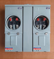 Base para 2 medidores con 2 breakers 2 polos 100A CH
