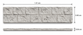 Baldosa horizontal Tipo BloCK 1.41X0.40X0.04