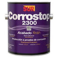 Acabado anticorrosivo satinado Corrostop 2300 cuarto Sur  (negro)