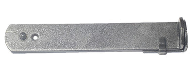 Aldaba soldable reforzada gofrada plata 6" x 1-1/2" x 1/8" Grossor 7099904