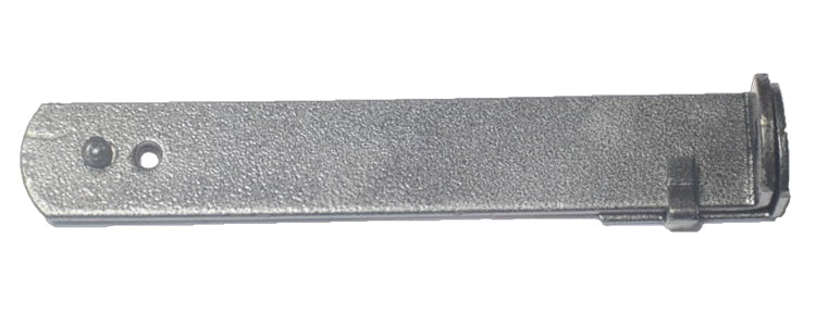 Aldaba soldable reforzada gofrada plata 6" x 1-1/2" x 1/8" Grossor 7099904