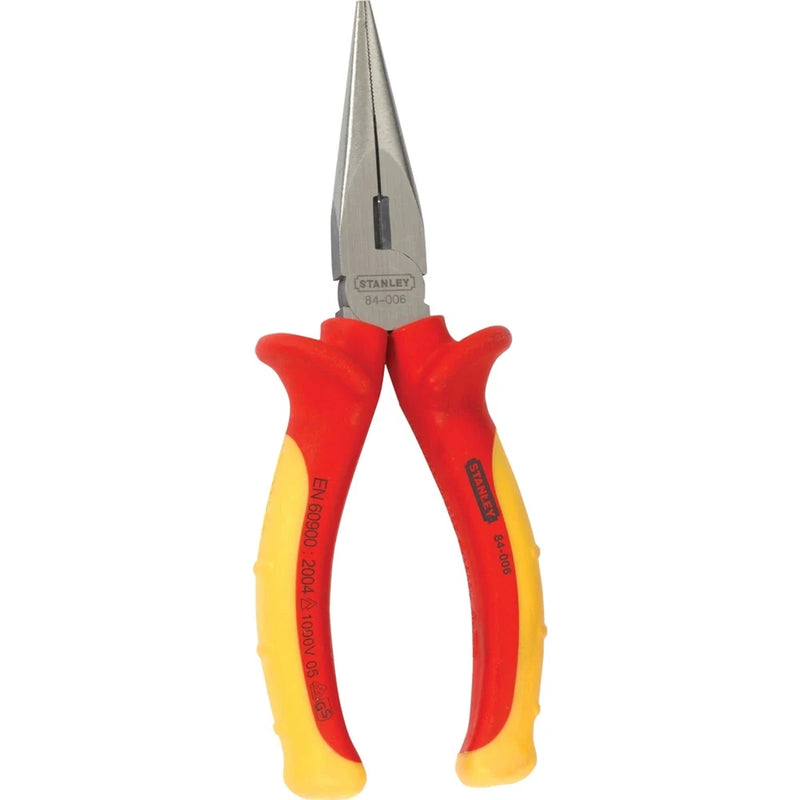 Alicate de punta larga con cortador 160 mm (6-1/4") MaxSteel Stanley 84-006