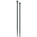 Amarra plastica 4.5 x 500 mm tension 50lb negra Volteck  (25 por paquete)