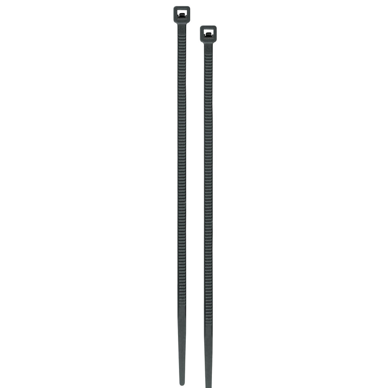 Amarra plastica 4.5 x 500 mm tension 50lb negra Volteck  (25 por paquete)